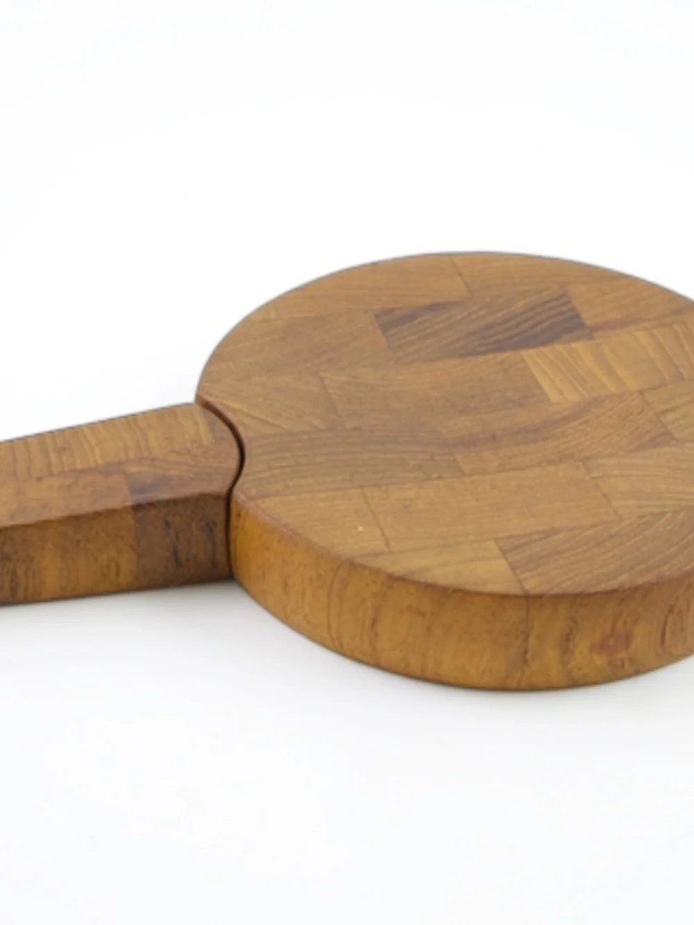 Vtg Dansk Int'l Designs IHQ Teak Cheese Cutting Board/Paddle Built in Spreader